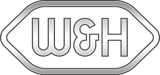 W&H UK Ltd logo on white background